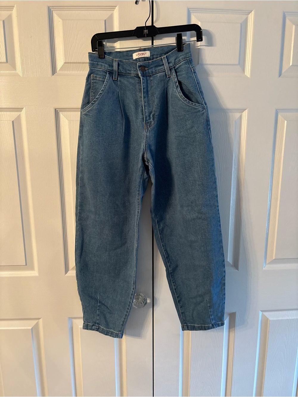 Vibrant Blue Boyfriend Jeans